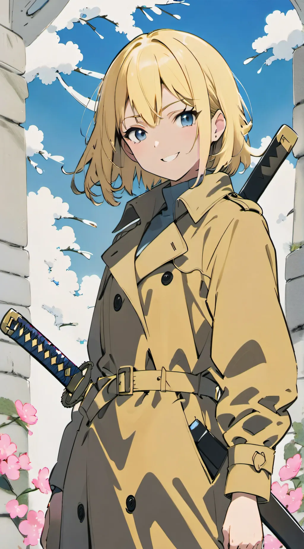 ai character: Machiko Gima background