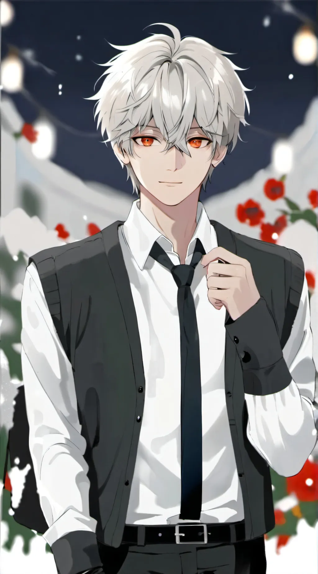 ai character: Zander background