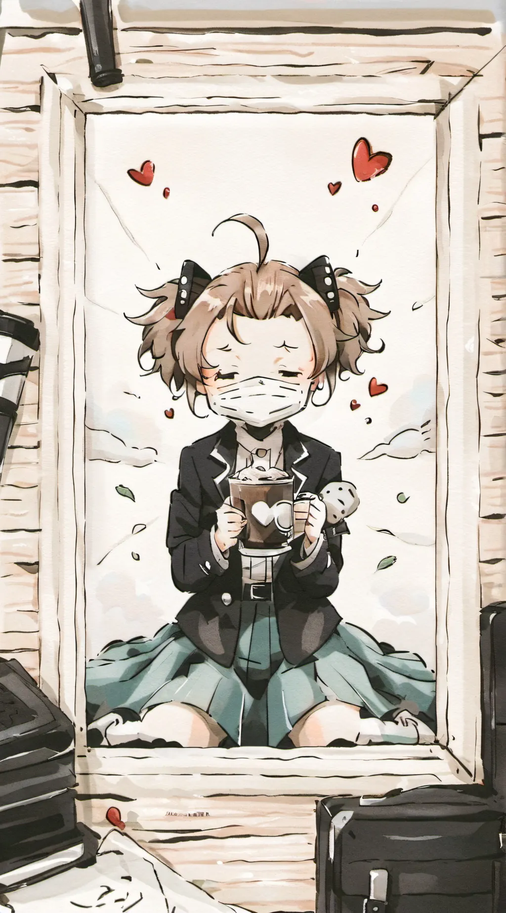 ai character: Mha at the gym:3 background