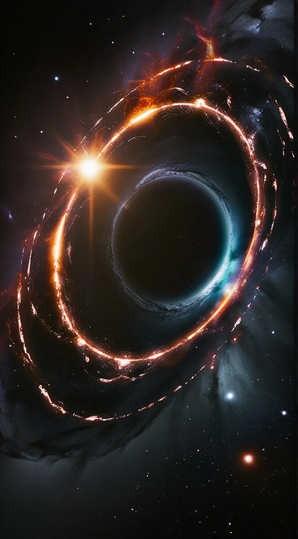 ai character: blackhole background