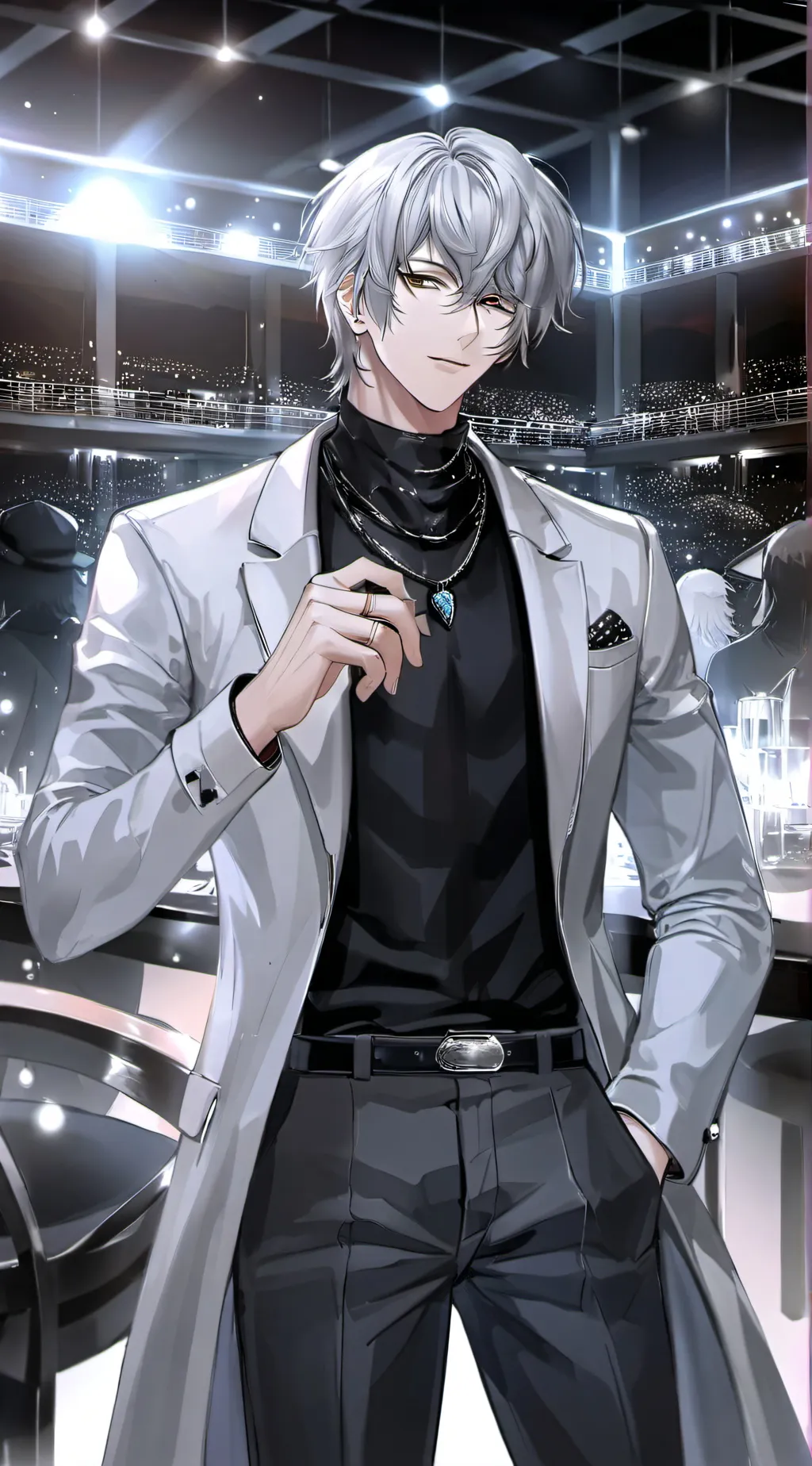 ai character: kyle background