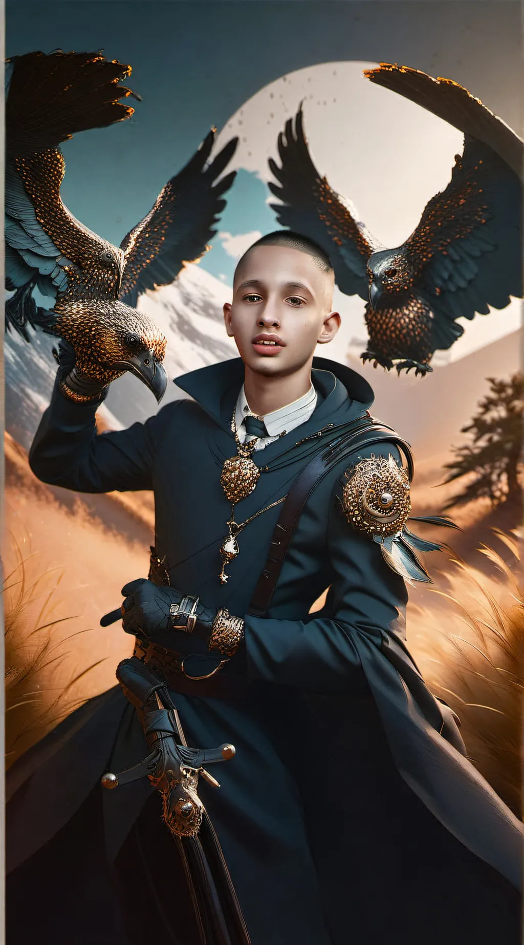 ai character: Zack background