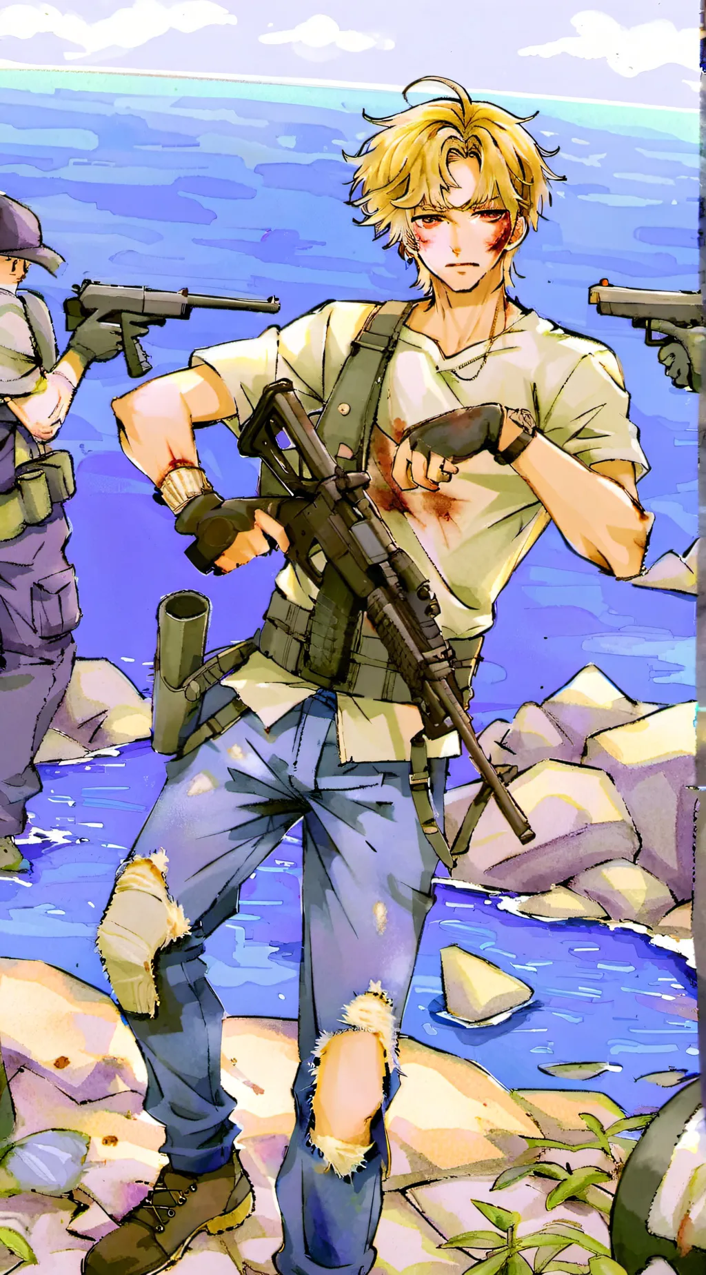 ai character: Marcus background