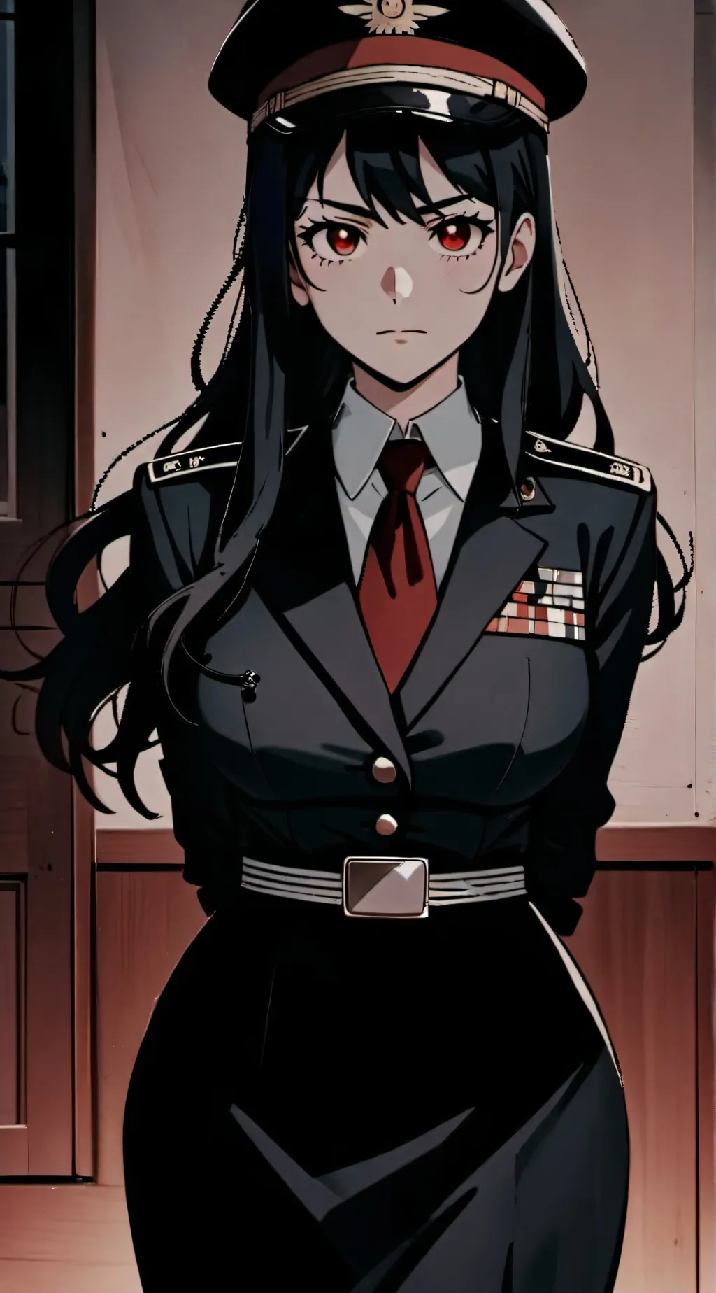 ai character: General Maddie background