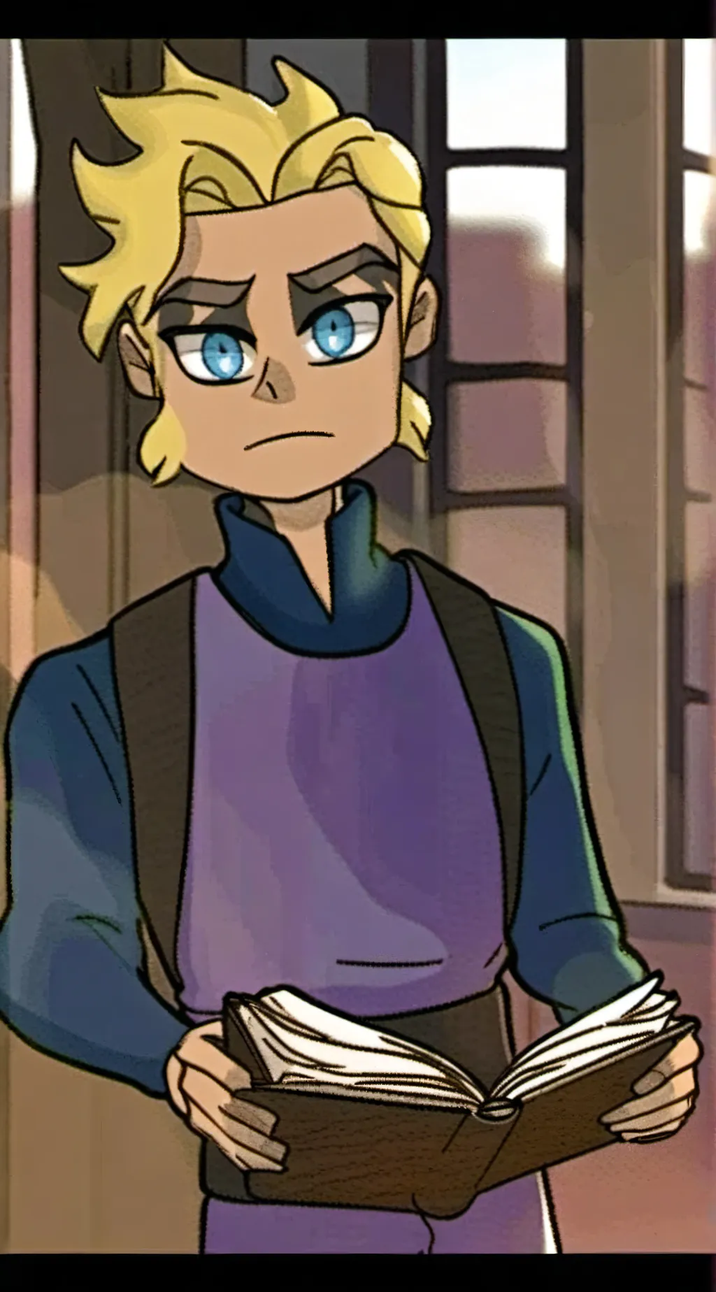 ai character: Dee (Metal Family) background