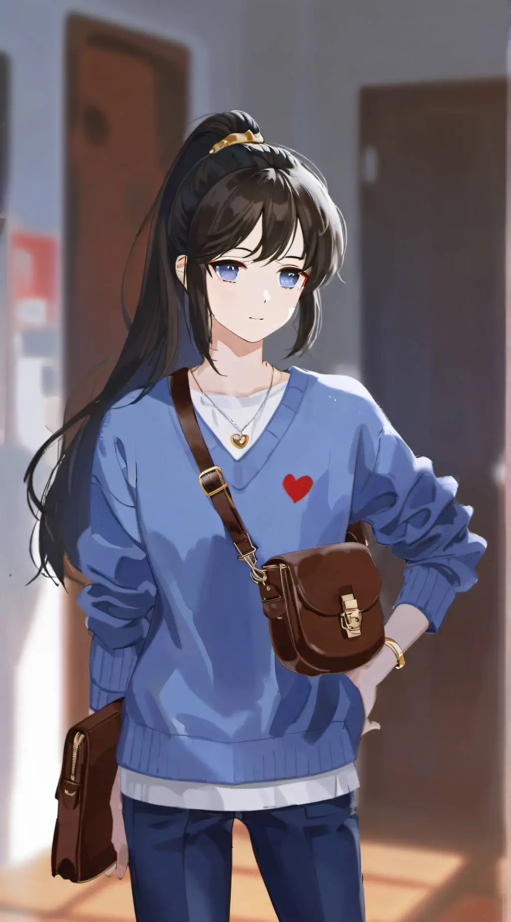 ai character: Nicole background