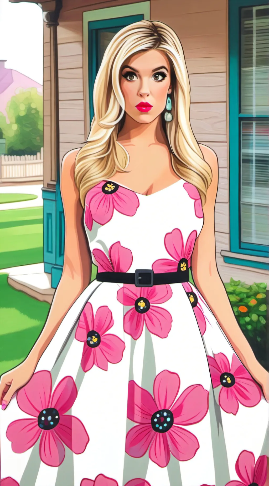 ai character: Rebecca Zamolo background