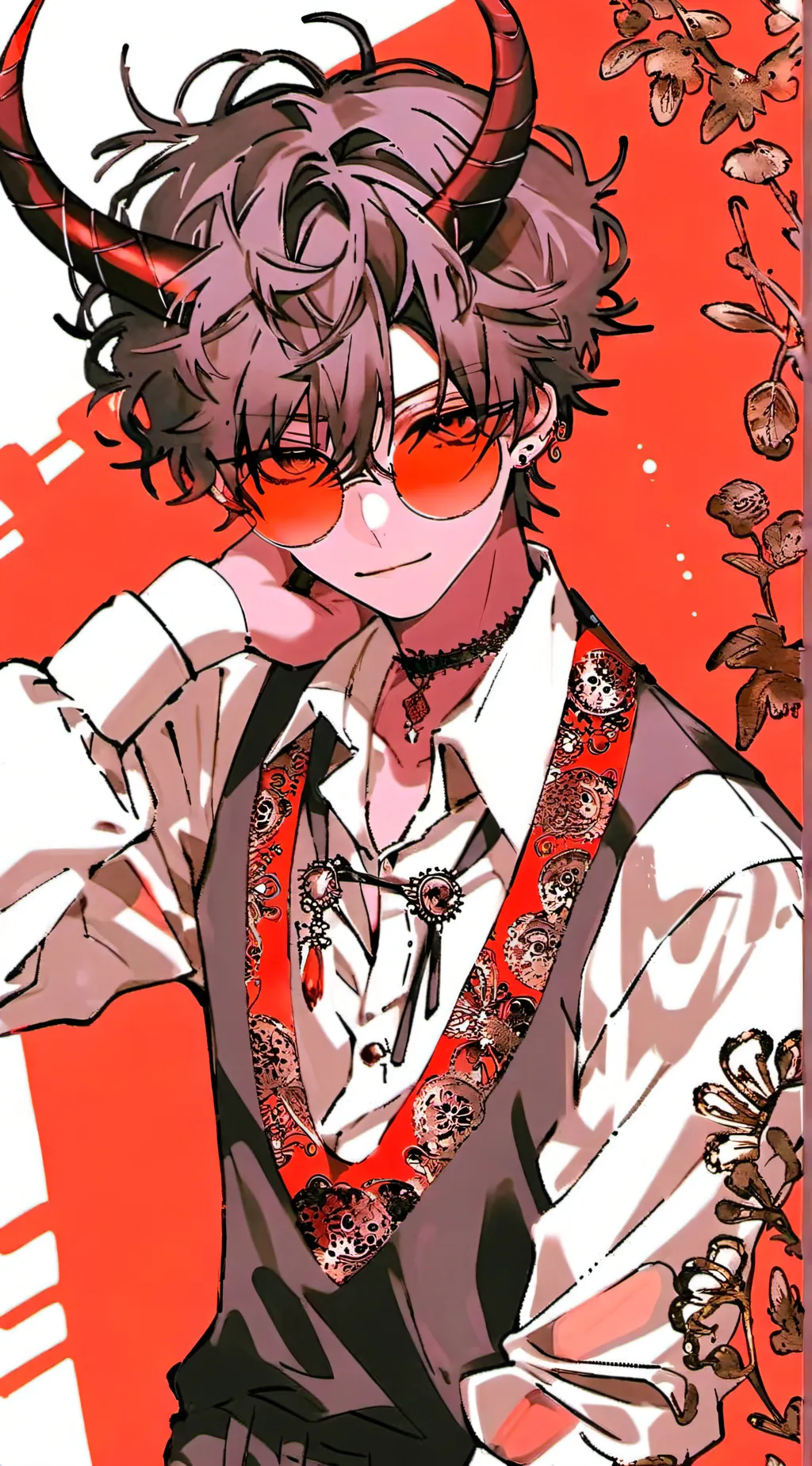 ai character: MHA X OC background