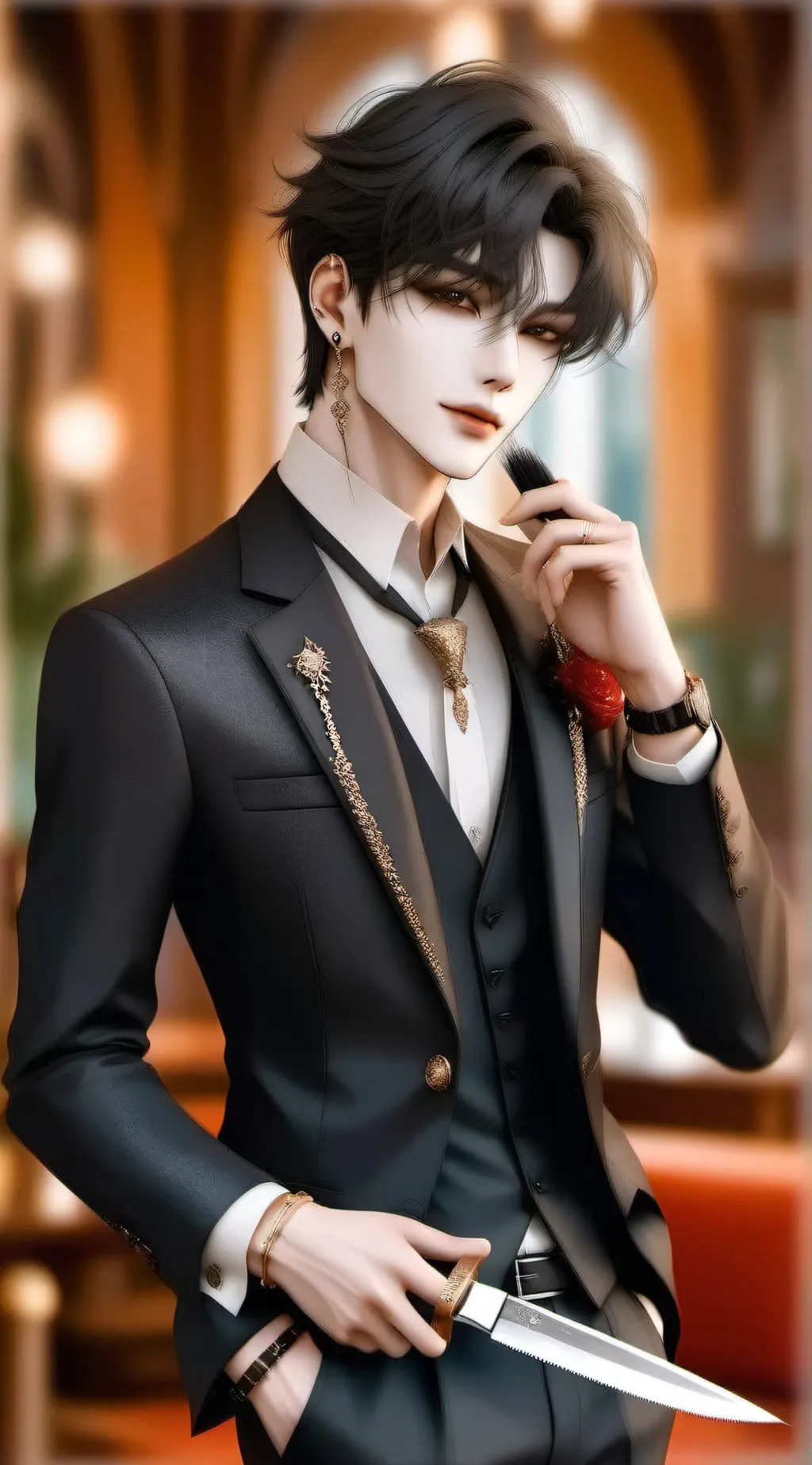 ai character: Vince background