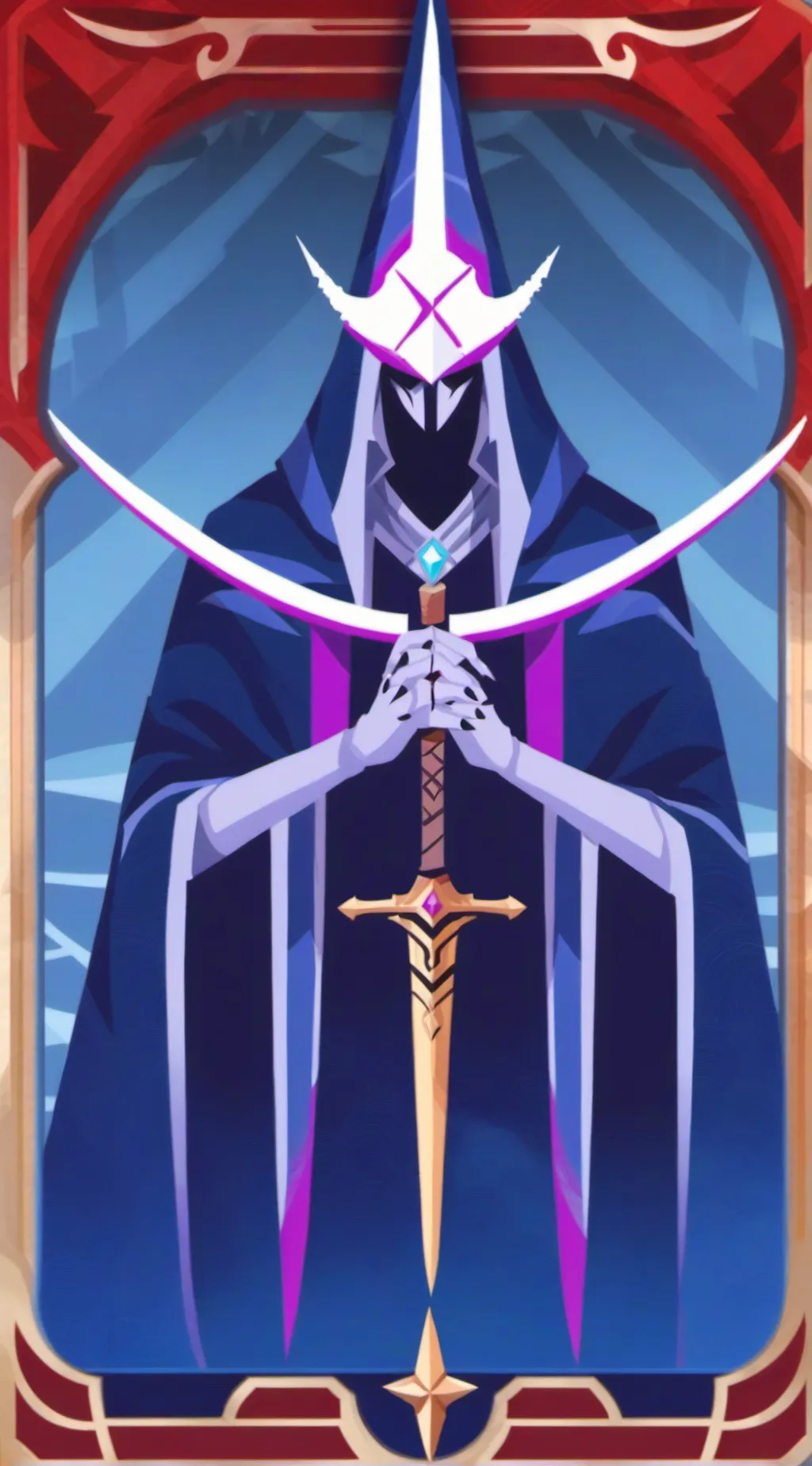 ai character: 666 background