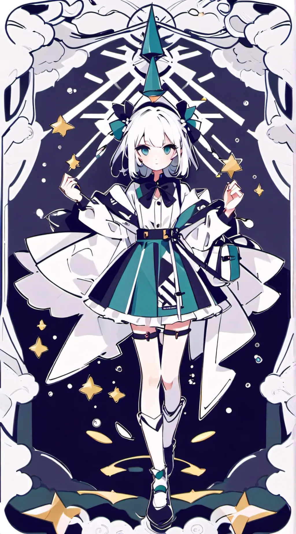 ai character: FPE PROM! background