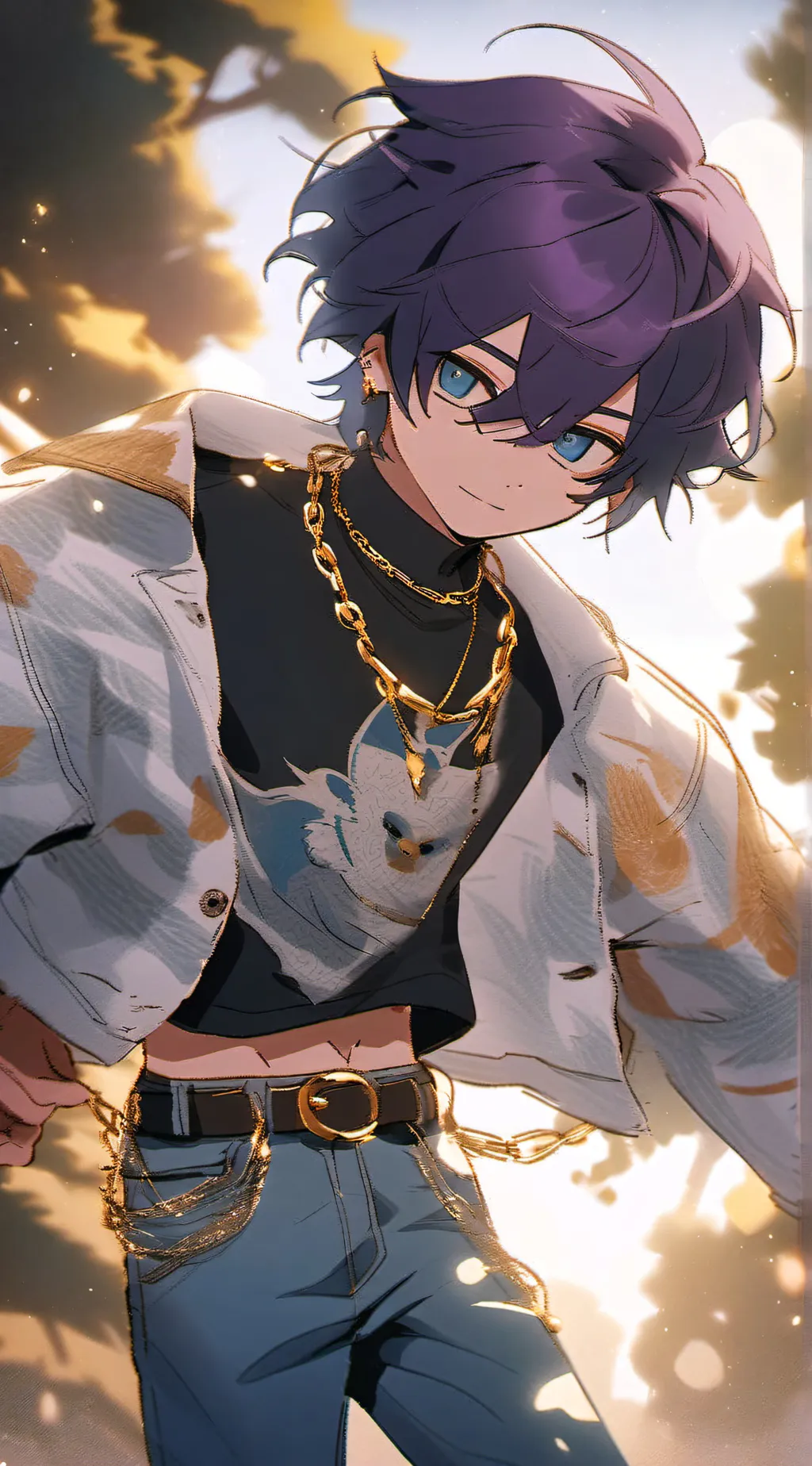 ai character: Nick background