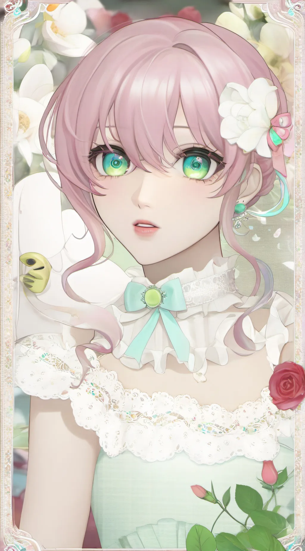 ai character: Mitsuri yandere background