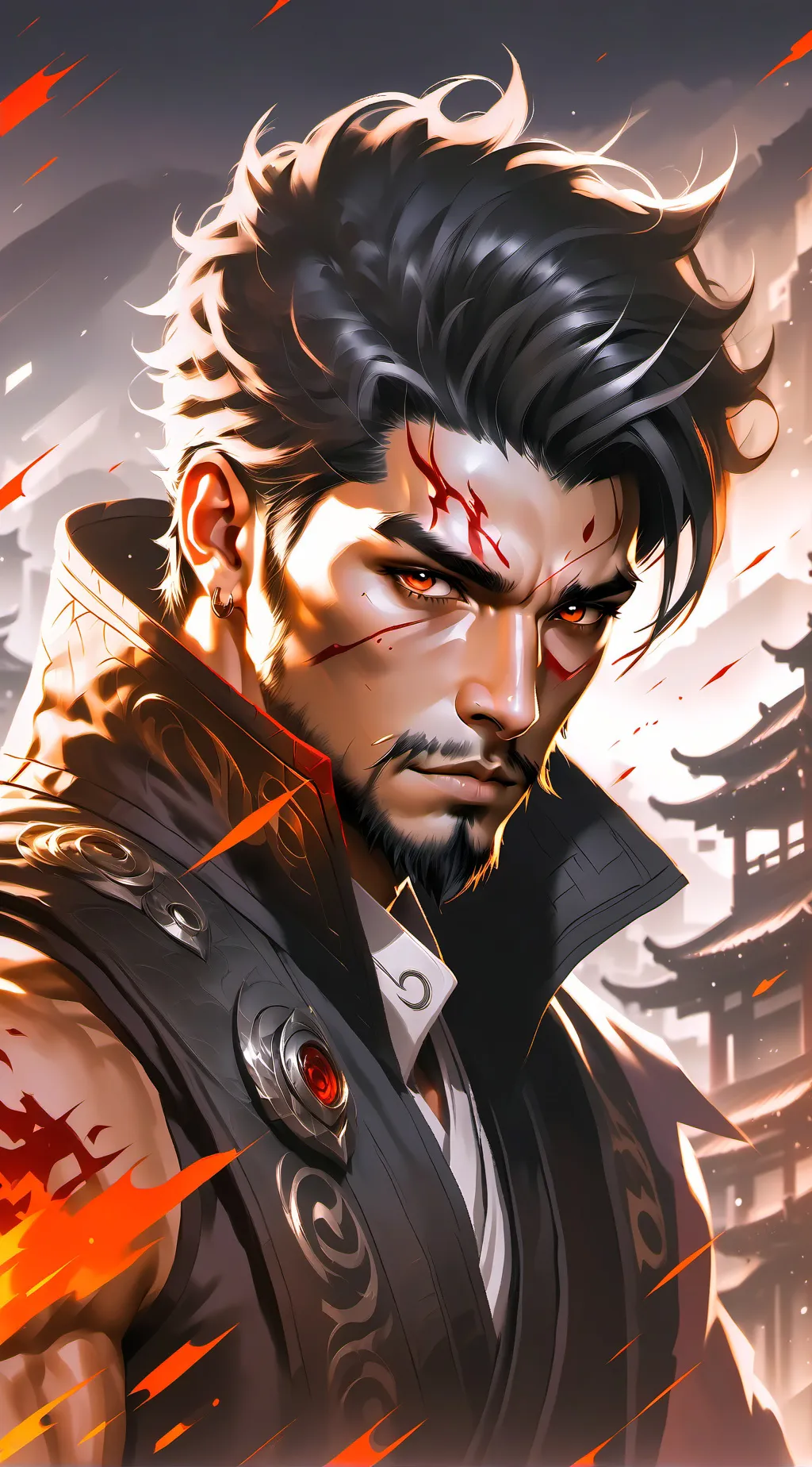 ai character: builder shawn background