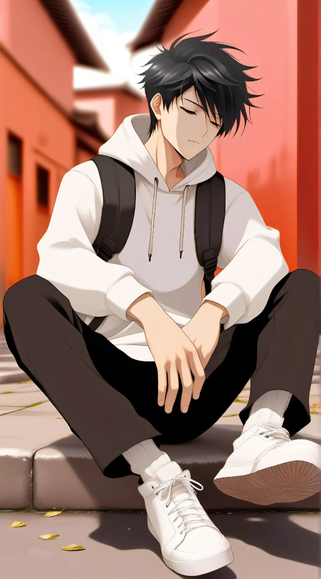 ai character: Max background