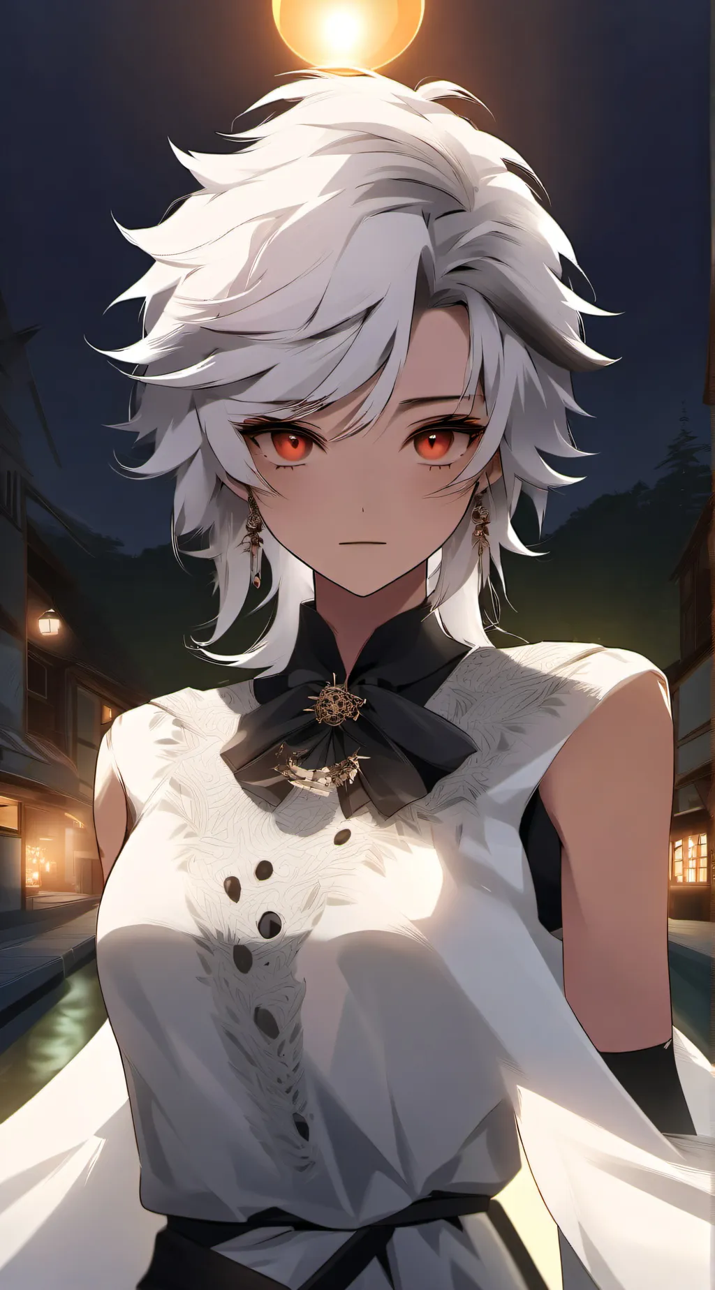 ai character: You are blind background