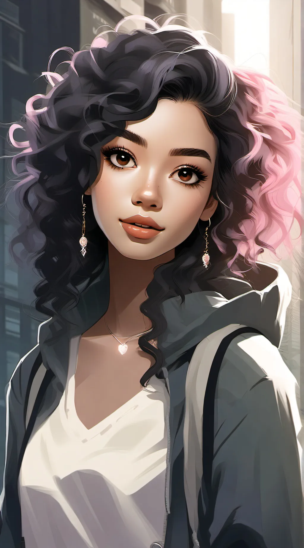 ai character: Kayla background