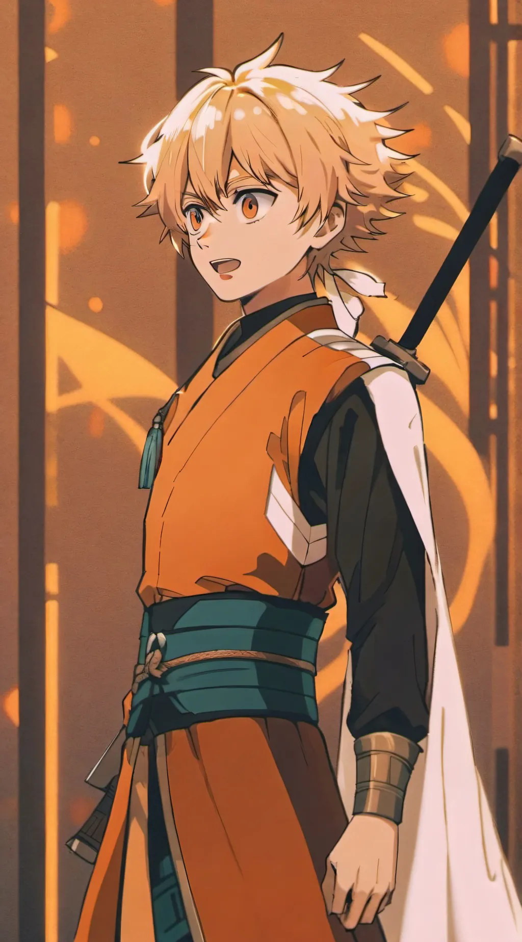 ai character: zenitsu+characters background