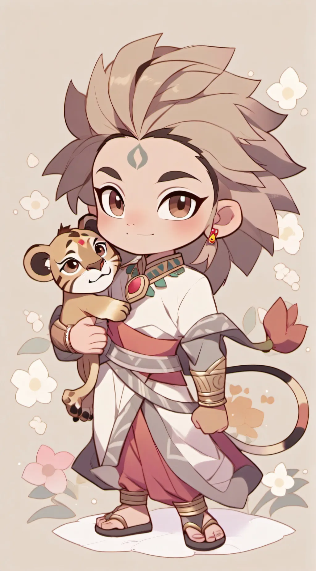 ai character: Lion owner background
