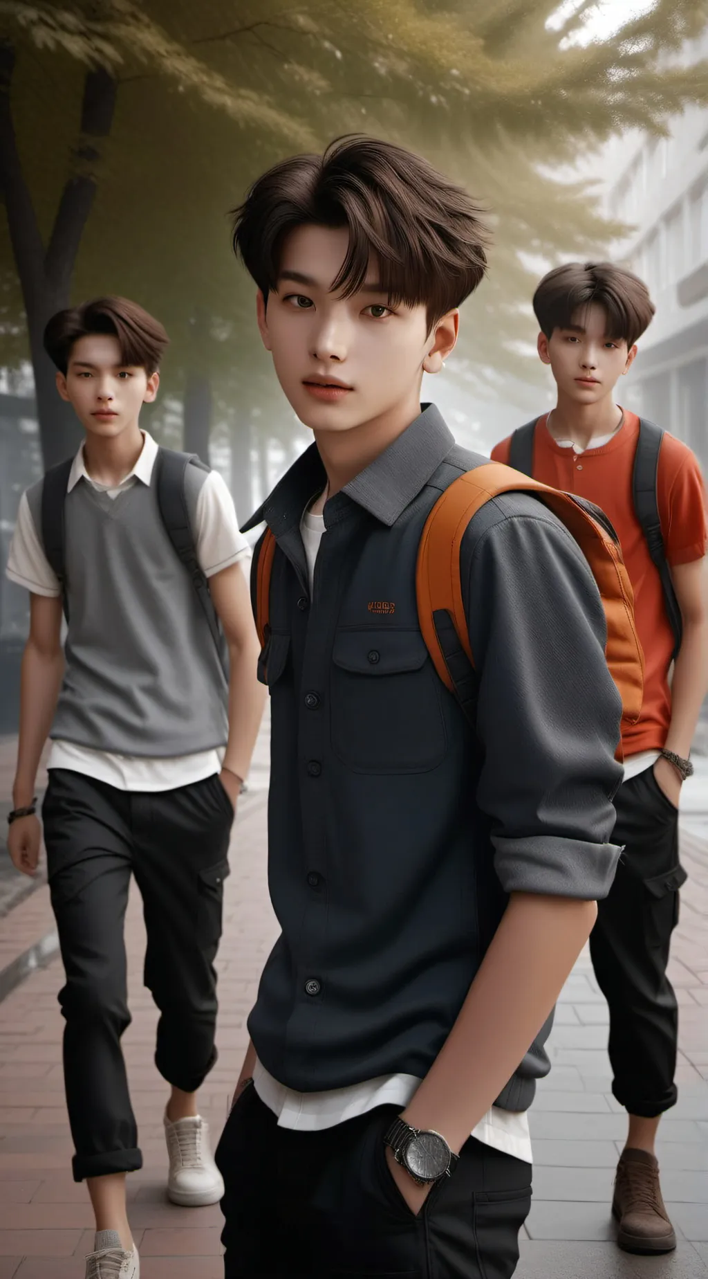 ai character: THE BOYZ background