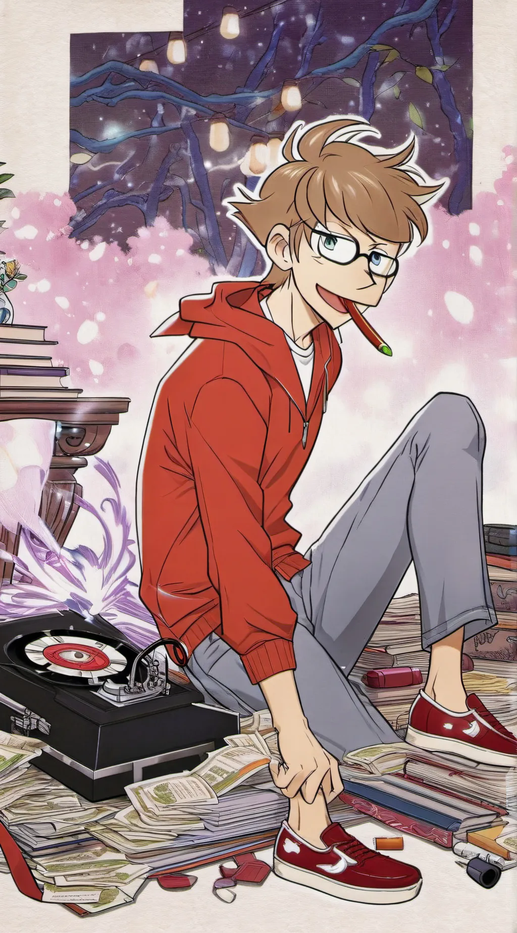 ai character: tord background