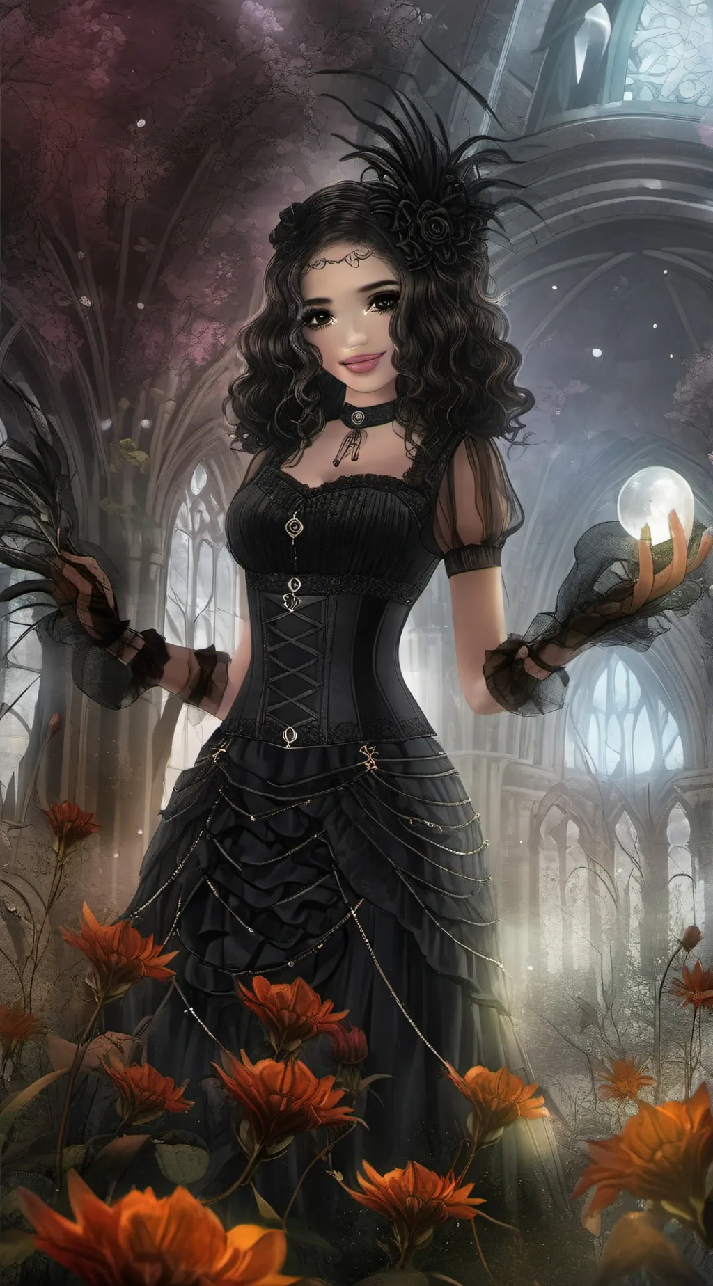 ai character: Yuh💅 background