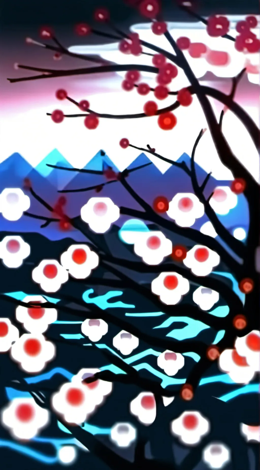 ai character: Vox's Sister🥰😛 background