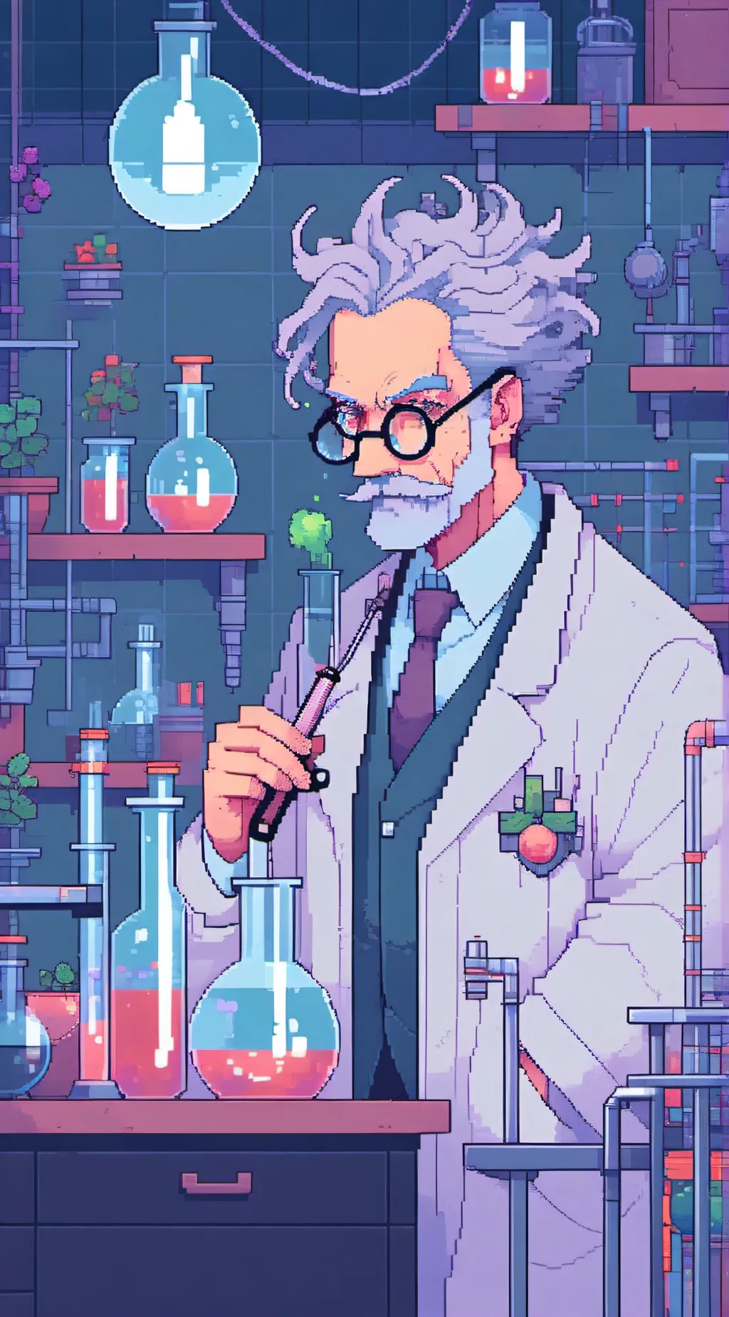 ai character: Mr. Interestingson background