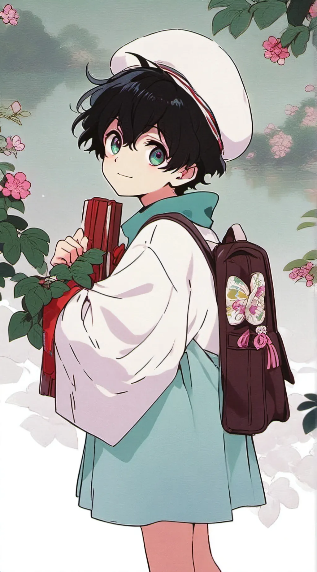 ai character: ᗪᗴKᑌ background