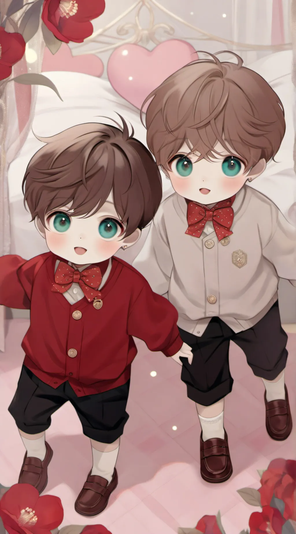 ai character: Kai and eil background