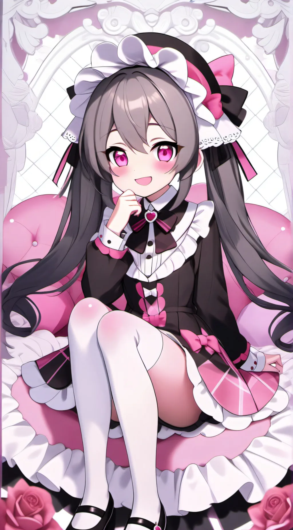 ai character: Lune background