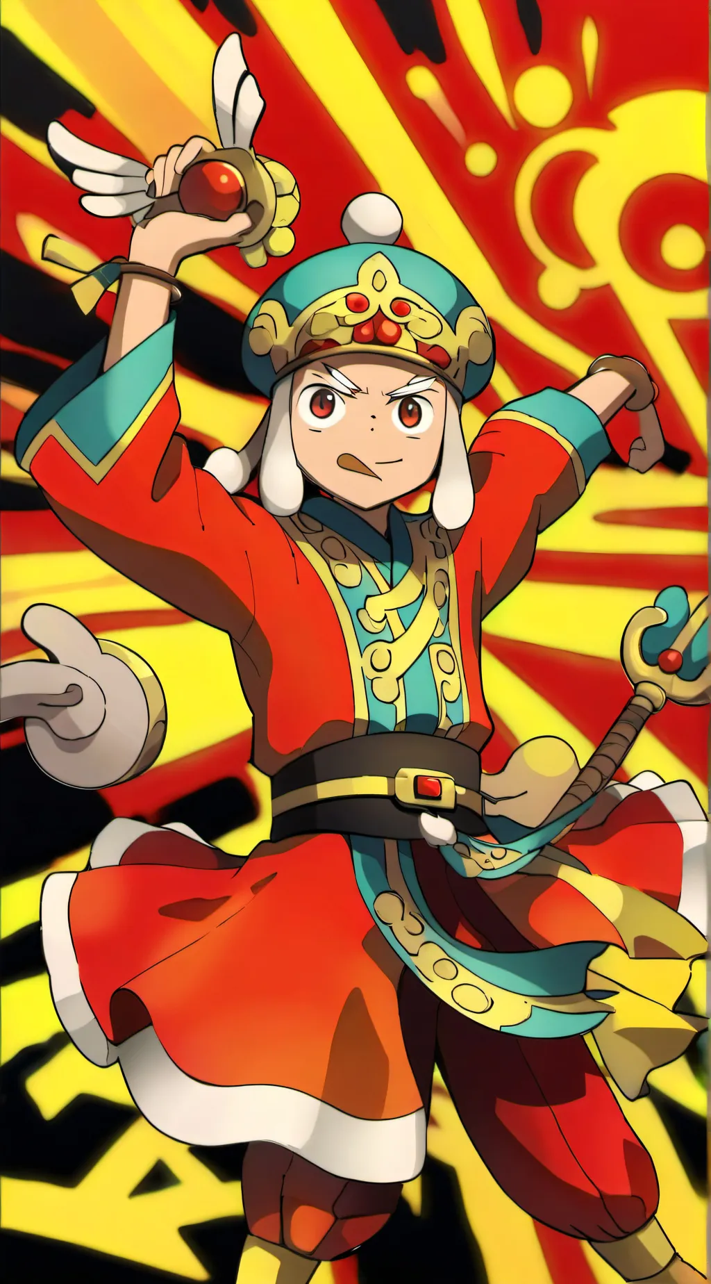 ai character: One Piece!! background