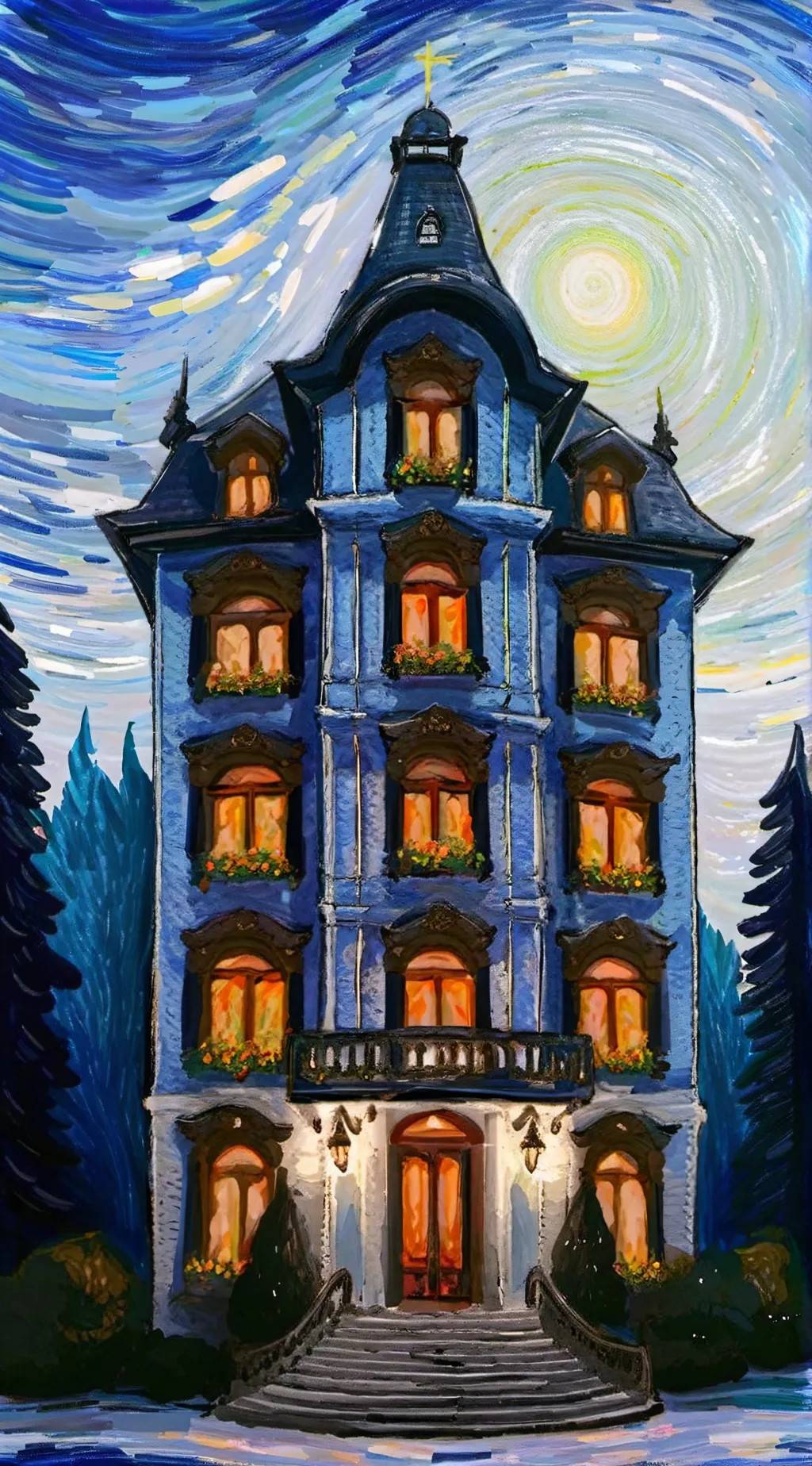 ai character: Lucifer background