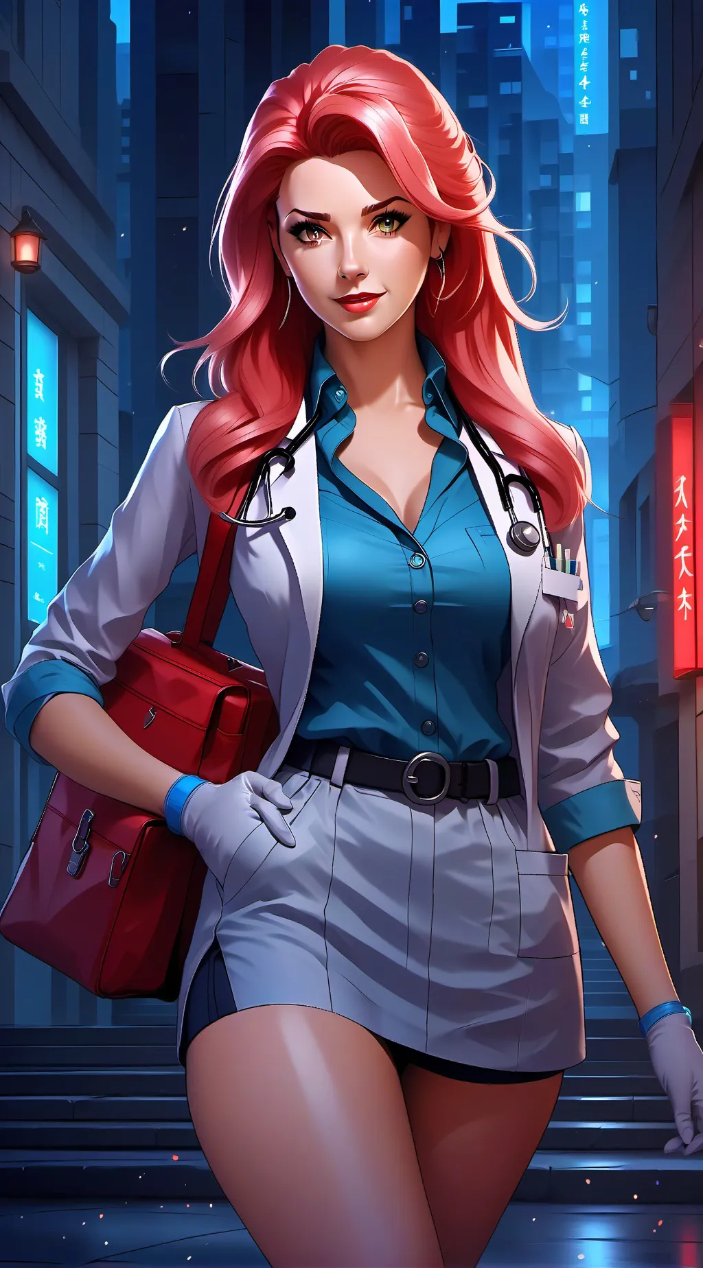 ai character: Jen  background