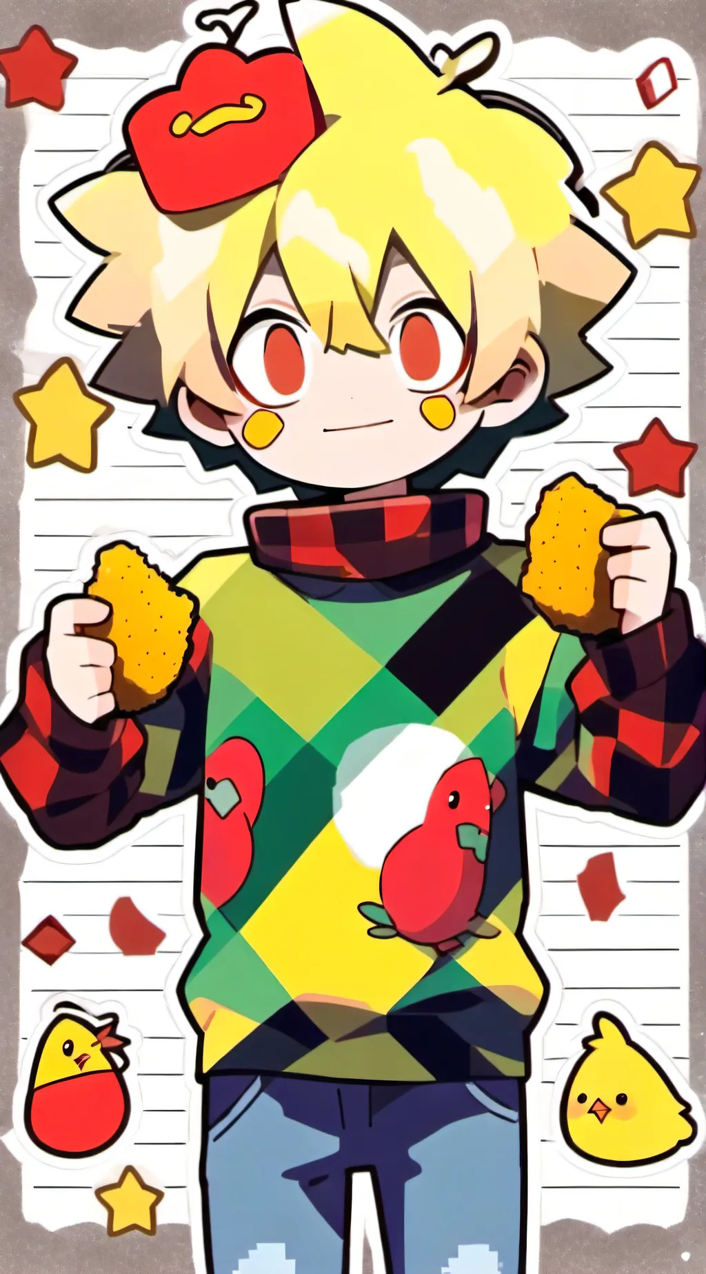 ai character: Nugget background