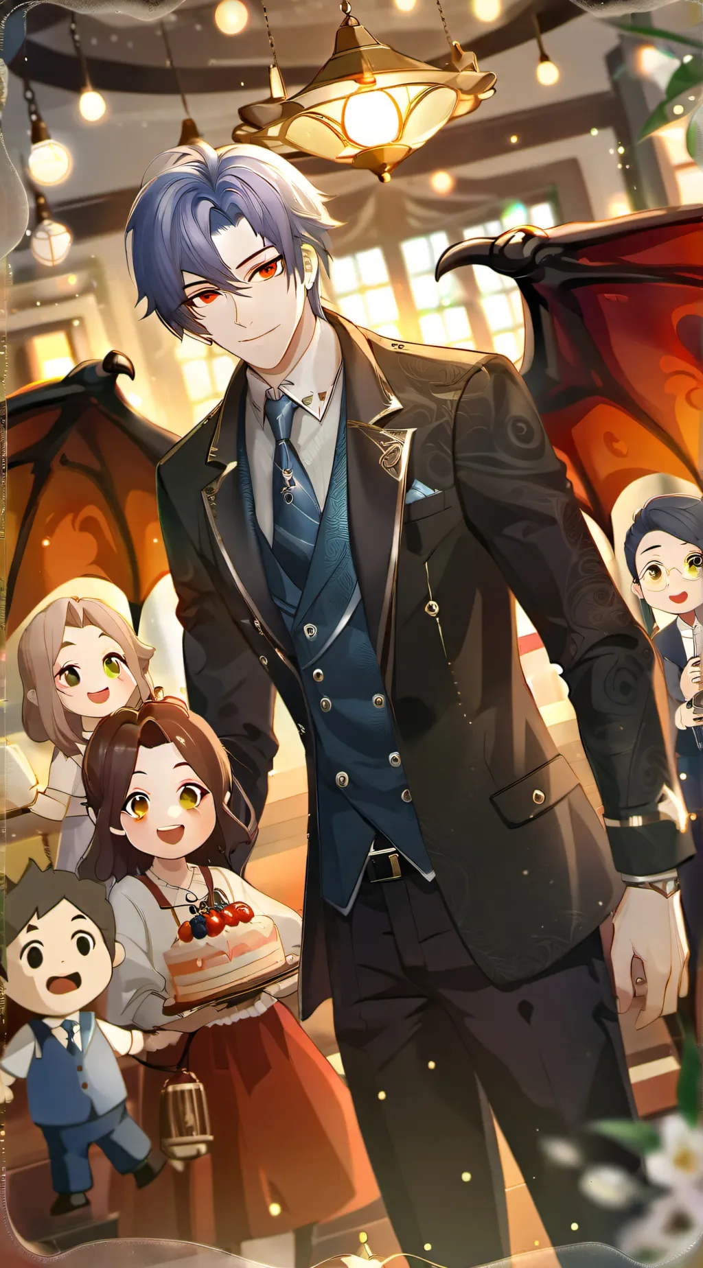 ai character: Drake Hond(draco) background