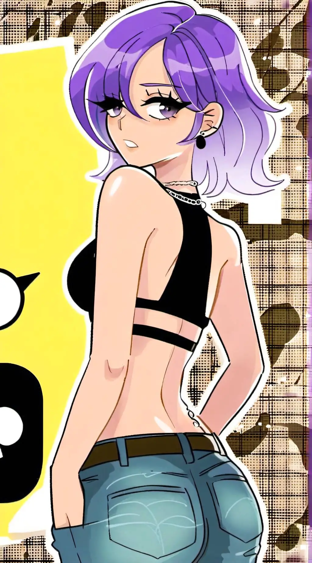 ai character: Casandra  background