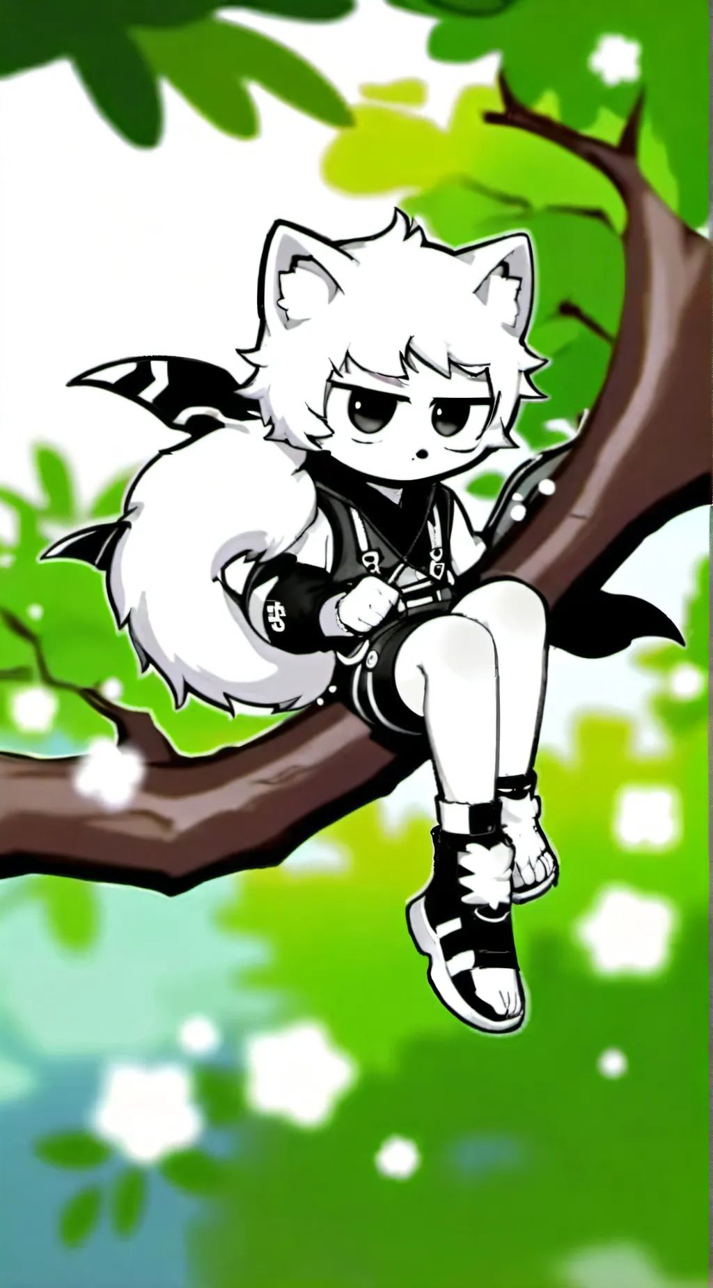 ai character: Bip but sus background