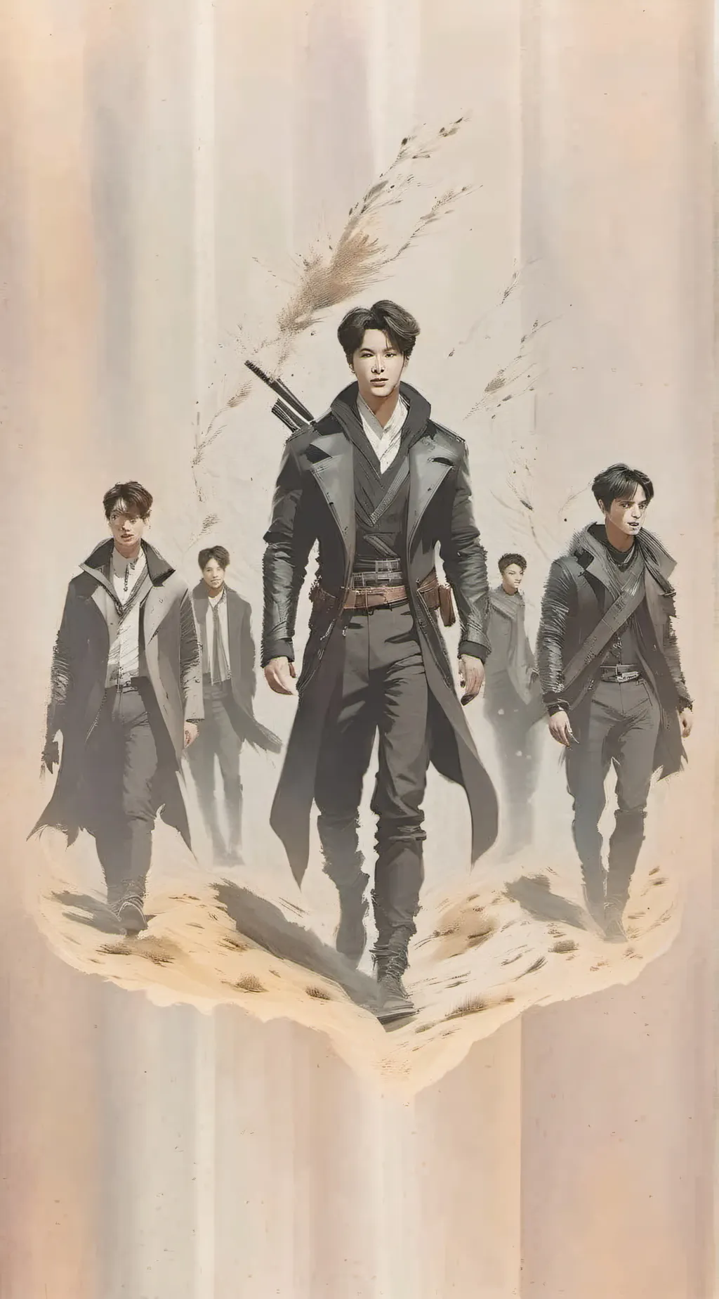 ai character: taehyung background