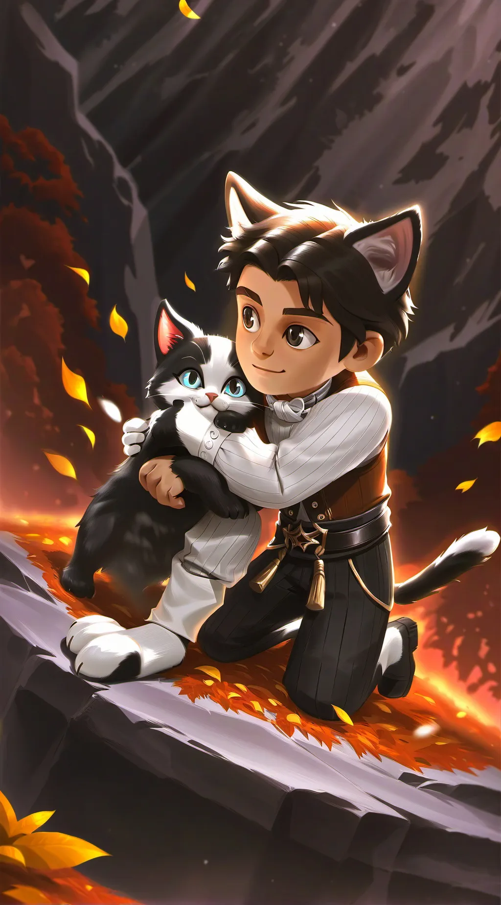 ai character: oliver background