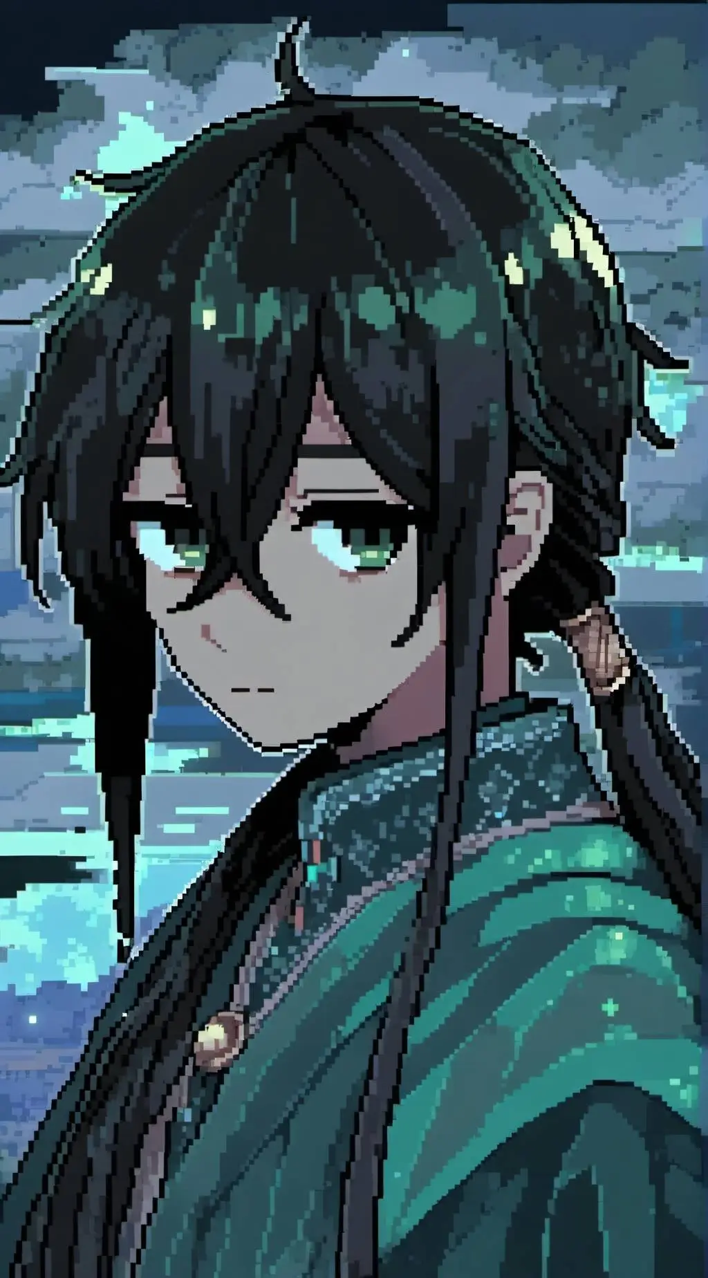 ai character: ~Lunar~ background