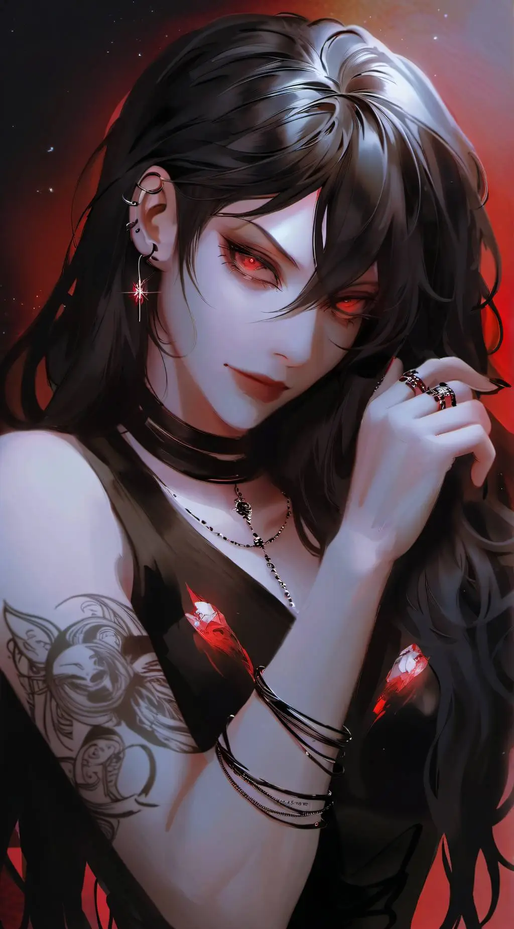 ai character: Jade background