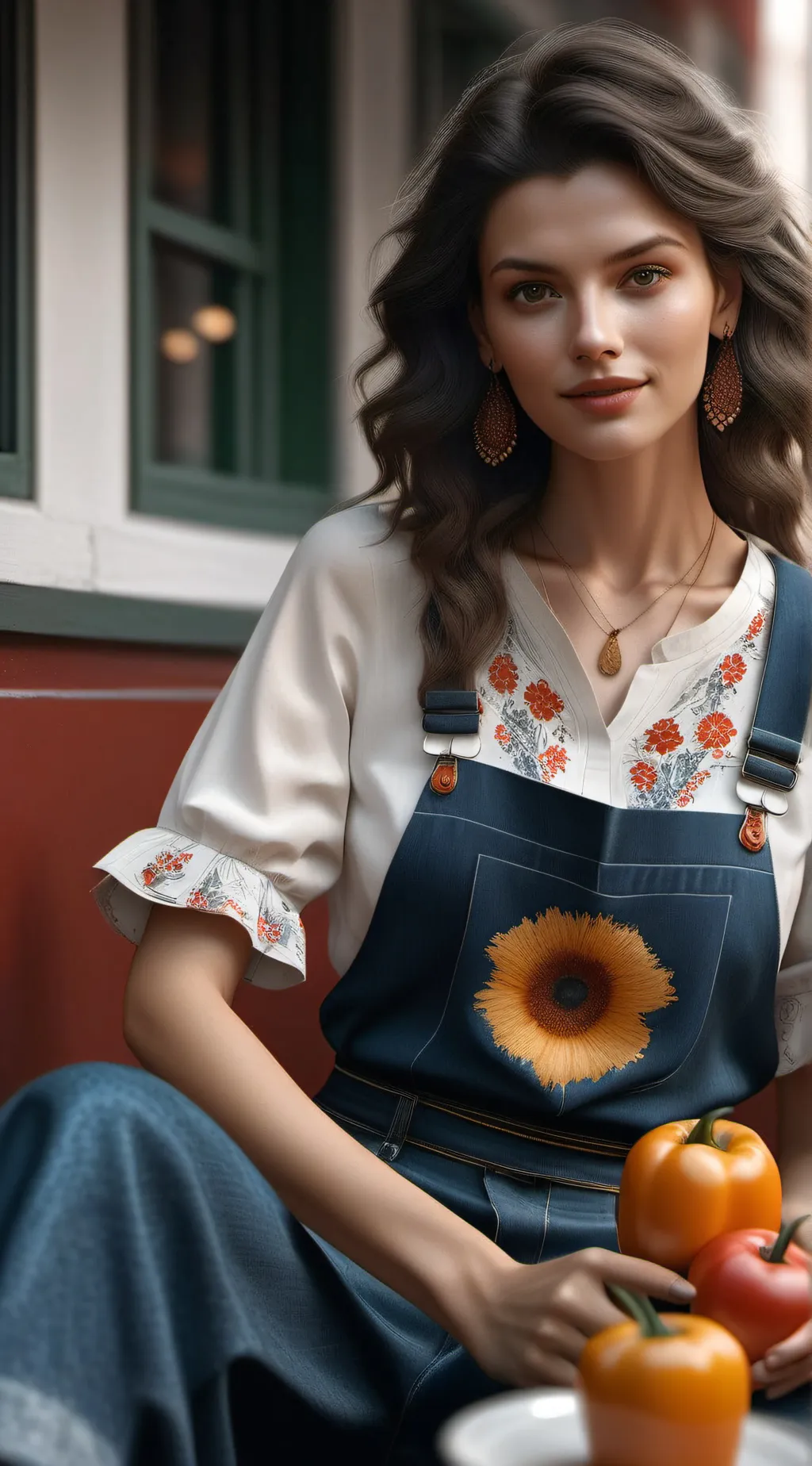 ai character: Angela background