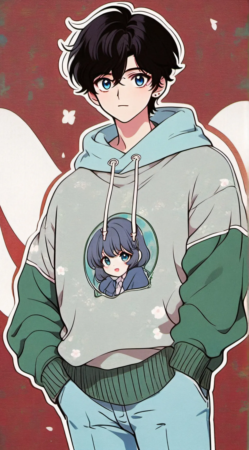 ai character: Theo  background