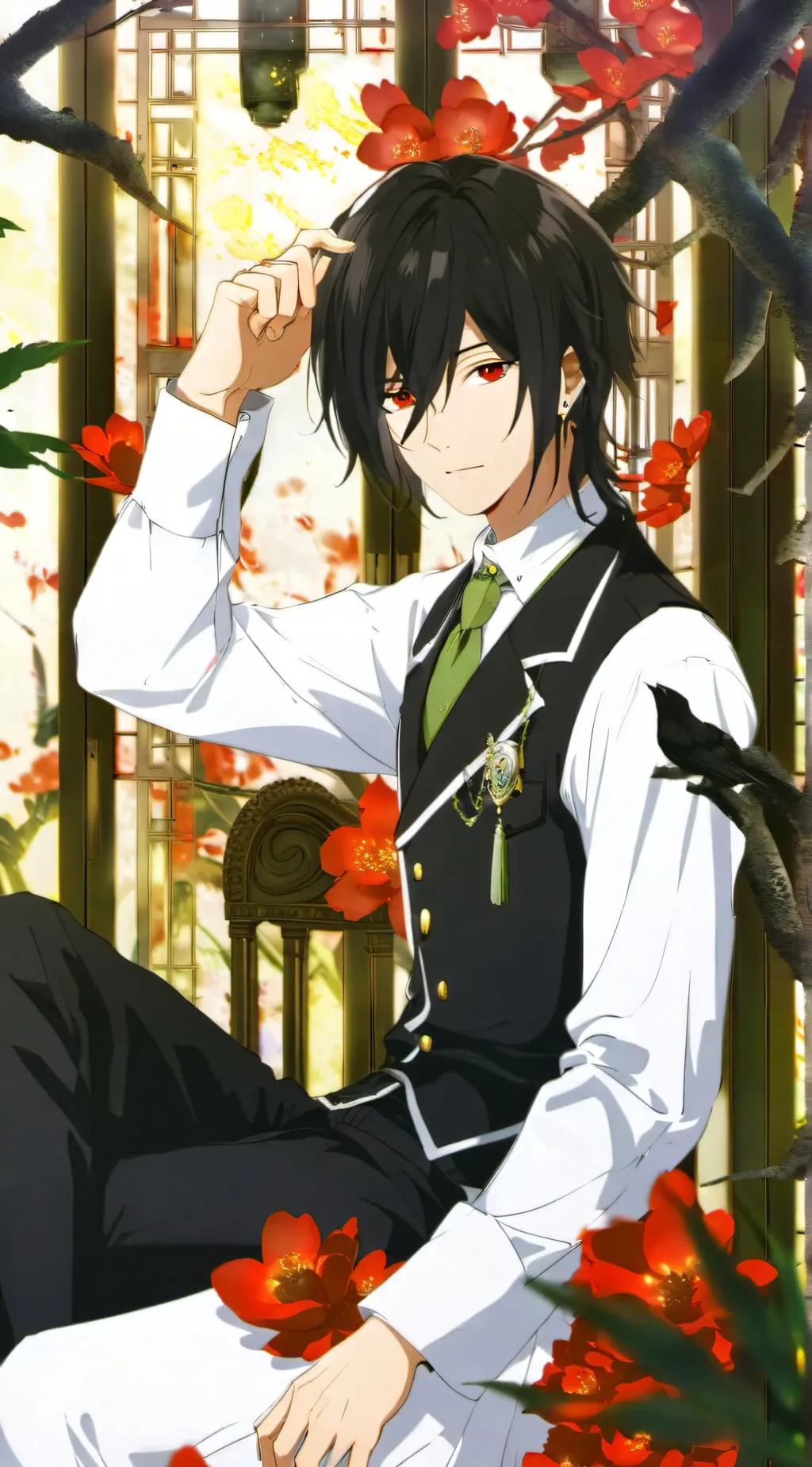 ai character: Williame background