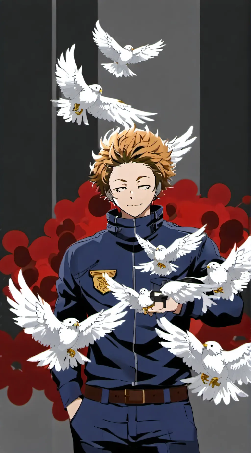 ai character: Hawks (keigo) background