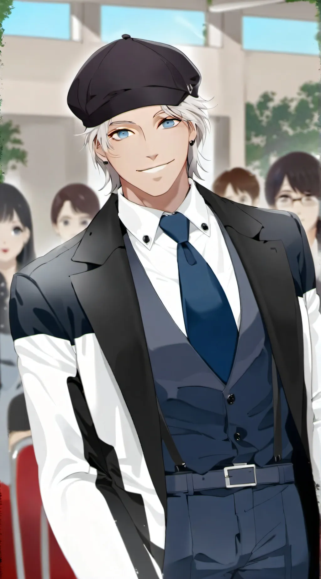 ai character: jake king background