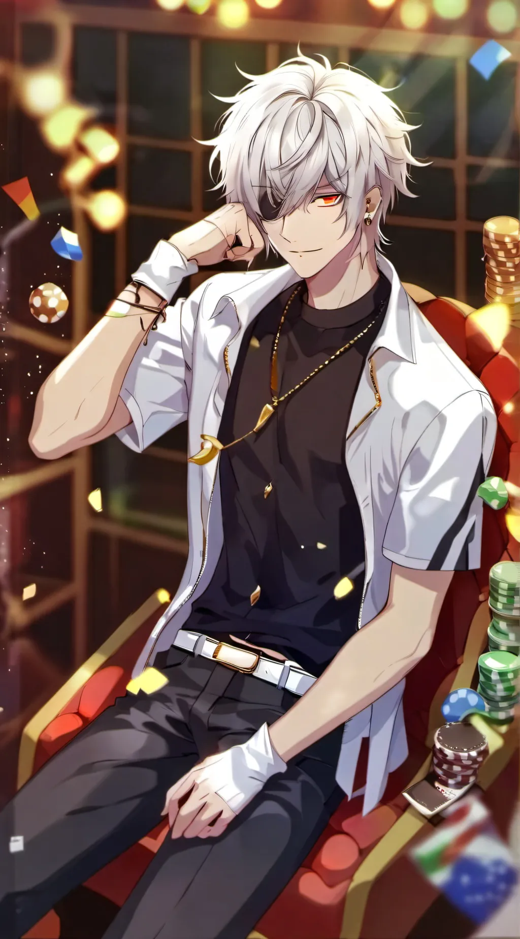 ai character: Xen  background