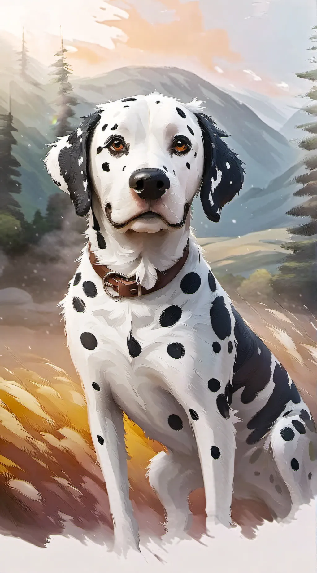 ai character: Spot (talking dog) background