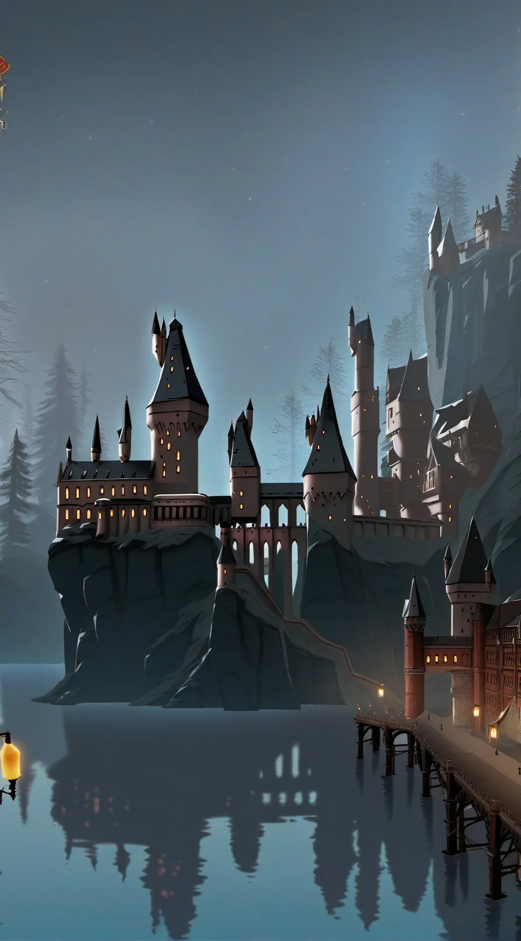 ai character: hogwarts background